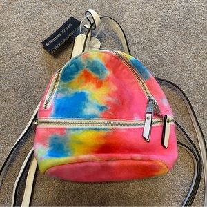 NWT Steve Madden Tie Dye Mini Backpack